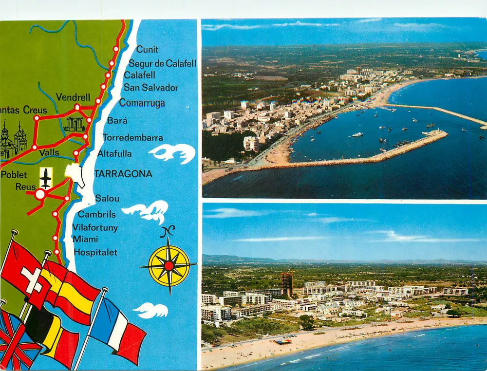 Costa Dorada - Tarragona - Cambrils - Puerto del Cambrils - Camping Bahía - Awers