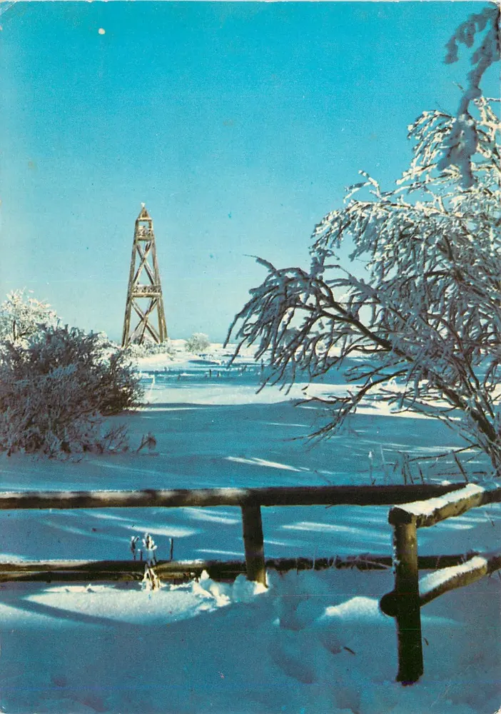 Haute Fagne — Winter im Hohen Venn — Edit. LANDER - EUPEN - Frente