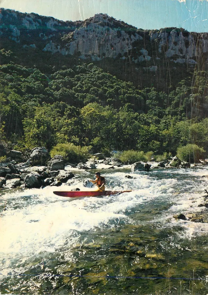 Kajakfahrt auf der Hérault — Les Cévennes Touristiques, Magenta Editions - Vorderseite