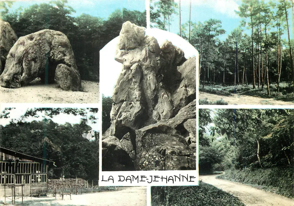 La Dame Jehanne — Rocher de Larchant (Nièvre) — Éditions Collin - Vorderseite