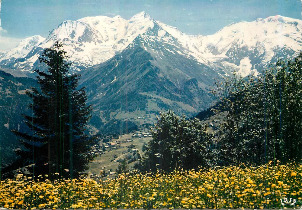 Mont Blanc — Panoramic view — IRIS - Front