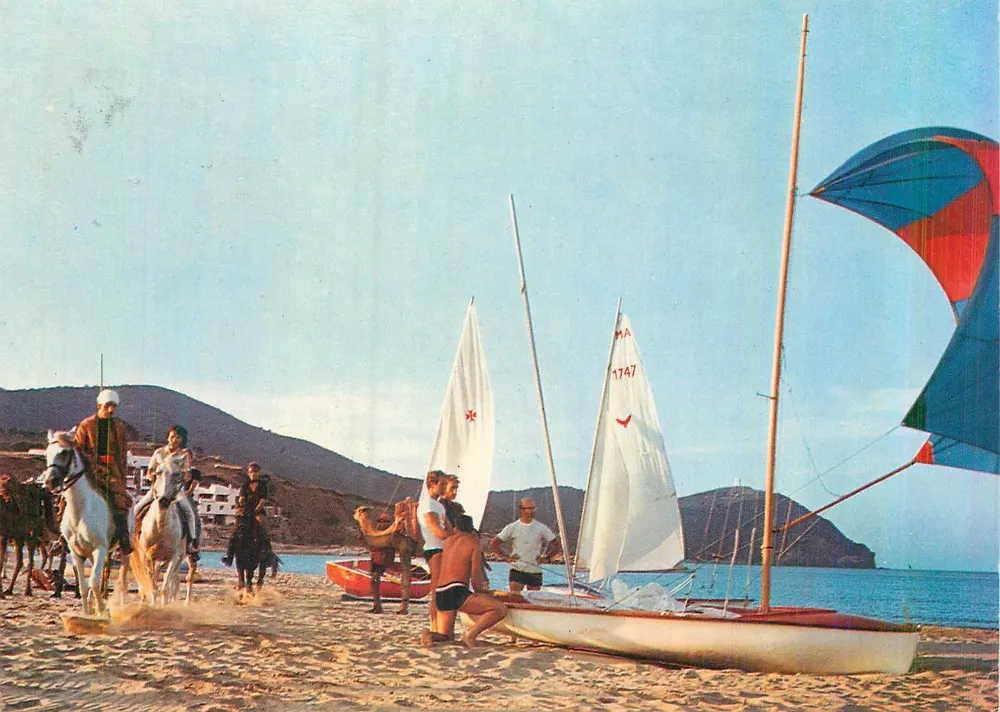 Cabo Negro (Provinz Tetuan) — Reiten und Segeln — Studio Marti, Casablanca - Vorderseite