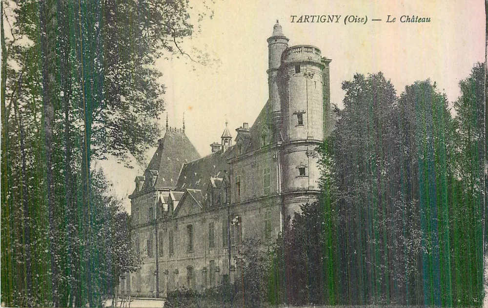 Tartigny (Oise) — O Castelo - Frente