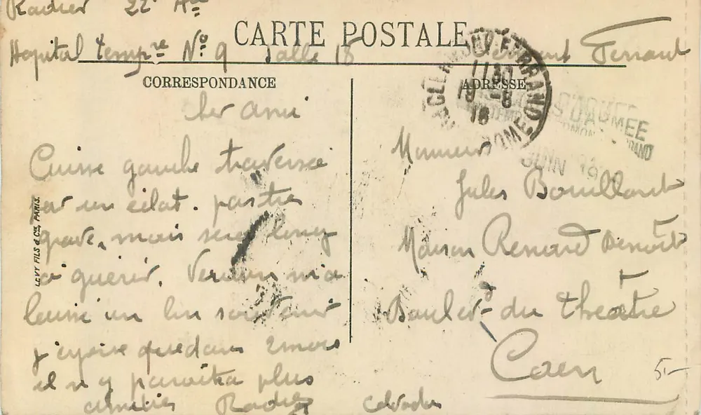 Clermont-Ferrand — Notre-Dame du Port — LL - Verso