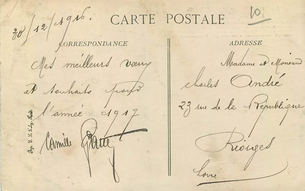 Clermont-Ferrand — A Catedral — A Auvergne Pittoresca - Verso
