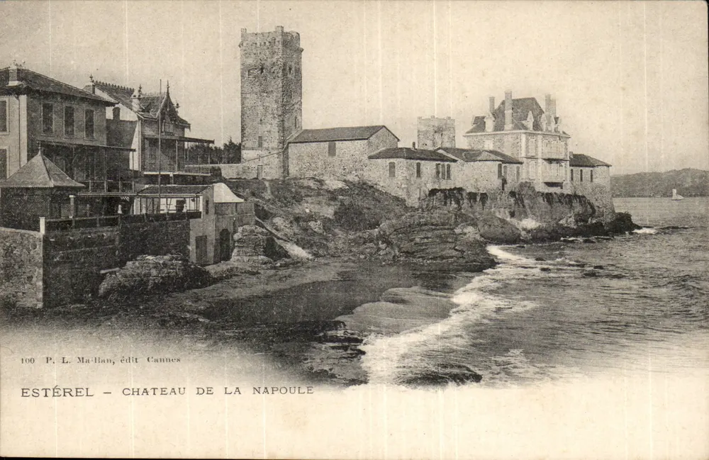 Estérel - Kasteel van La Napoule — P. L. Maillan, uitgegeven in Cannes, n°100 - Voorkant