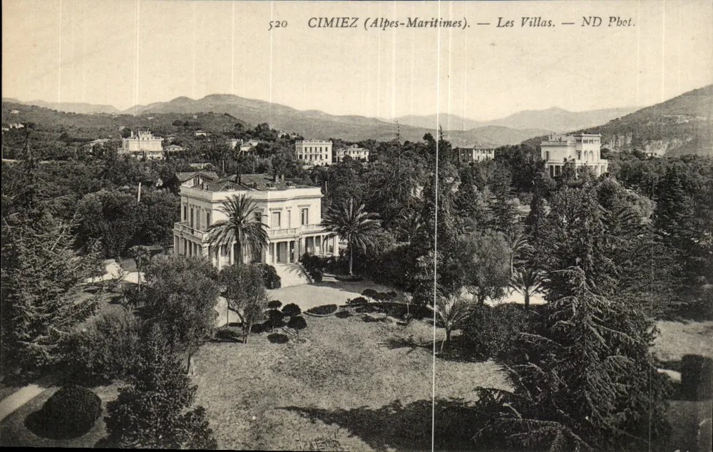 Cimiez (Alpes-Maritimes) — As Villas — ND Phot. - Frente