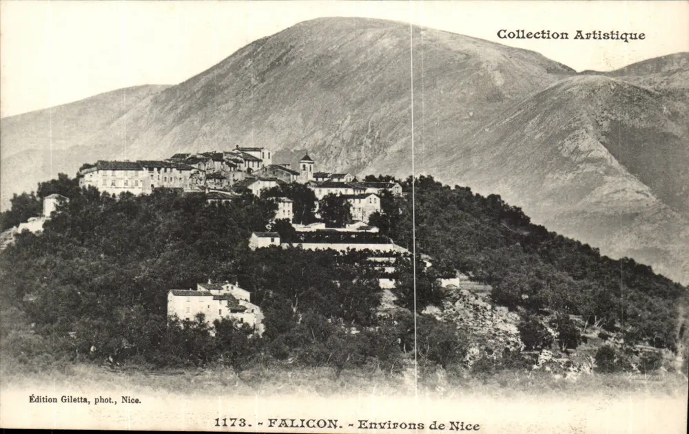 Falicon — Arredores de Nice — Edição Giletta, fot., Nice, n° 1173 - Frente