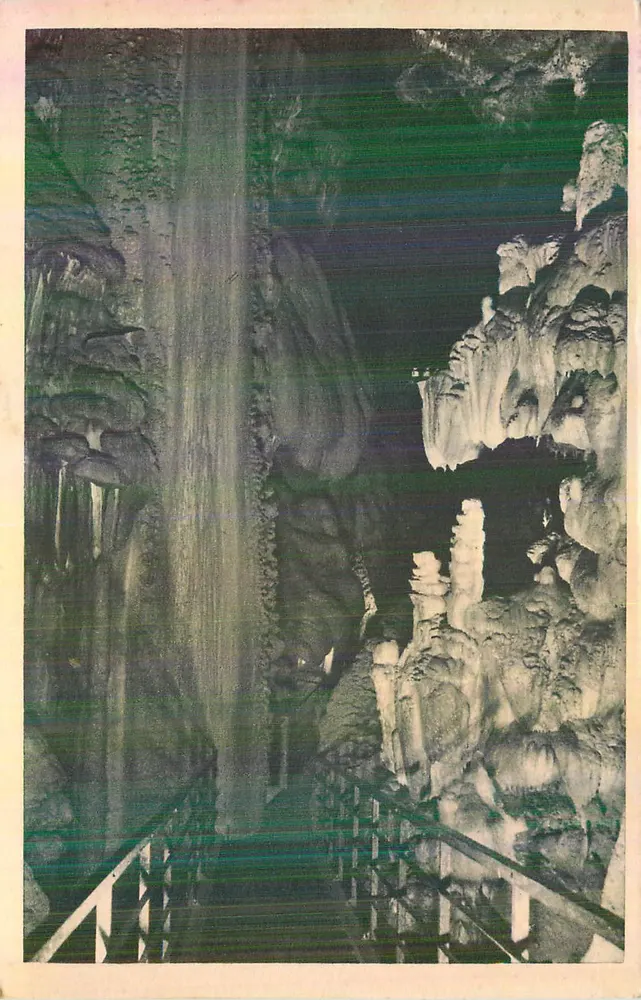 Le Pas du Crocodile — Padirac (Lot) — Éditions J. Vertuel - Recto