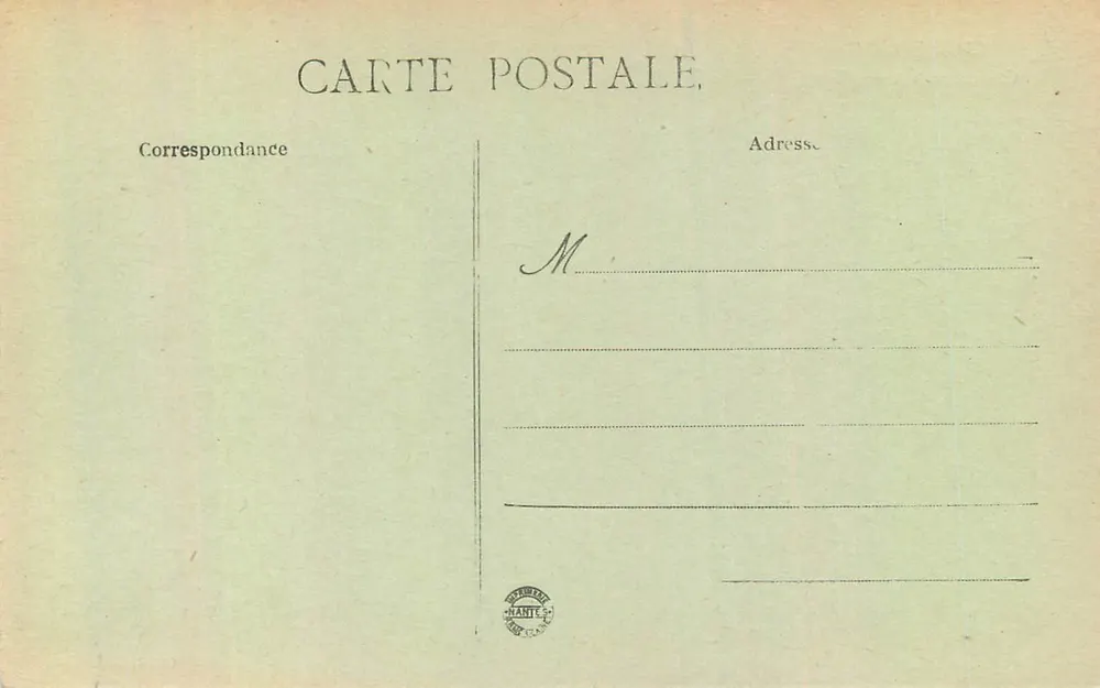 Cherbourg — Caserne Brière-de-l'Isle — Collection C. L. - Verso