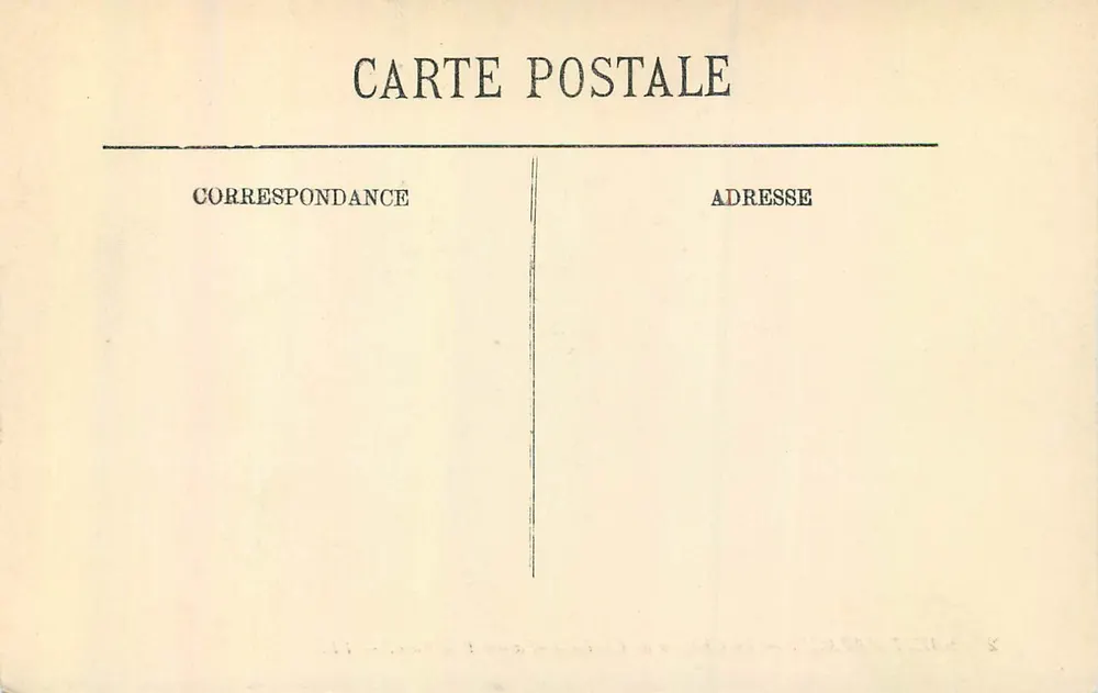 Saint-Pavace — Le Château de Chaine-de-Cœurs et le Parc — LL. - Verso