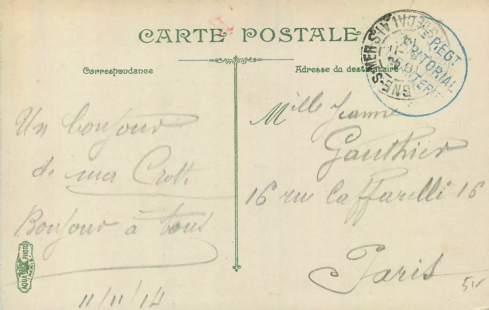 Boulogne-sur-Mer — La cathédrale — éditeur Aquaviva, n°31 - Verso