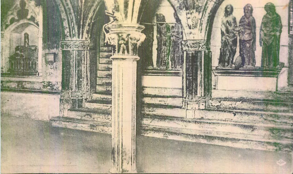 Crypte des Corps Saints — Basilique Saint-Sernin de Toulouse — Insigne d'entrée - Recto