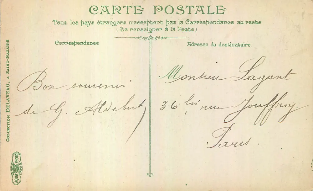 Saint-Nazaire — Église Saint-Nazaire — Collection Delaveau, Paris - Rückseite