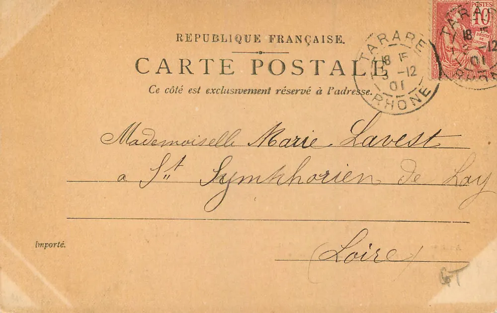 Castelo de Chantilly — Antiga Residência do Duque d'Aumale — Editor P. S. à D. P. M. fot. 250 - Verso