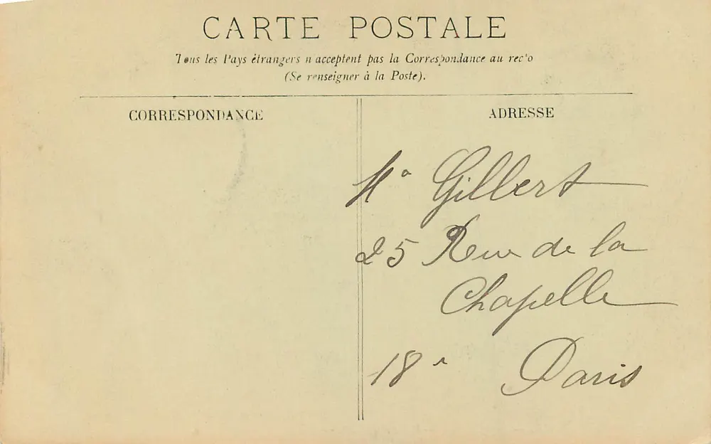 Compiègne — O Castelo — Sala das Festas — LL. - Verso