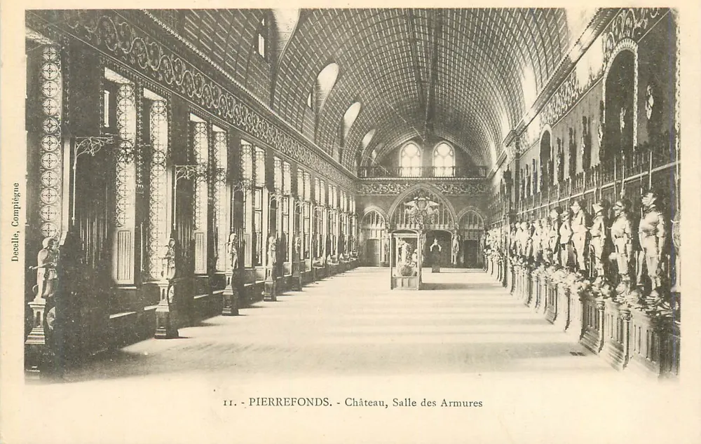 PierreFonds — Castelo, Sala das Armas — Decalles Compliogne, n°11 - Frente