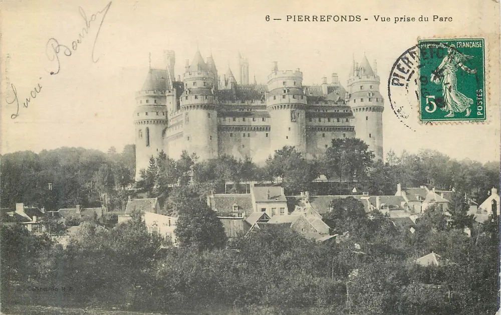 Pierrefonds — Vista tirada do Parque — Coltroude & R.E. - Frente