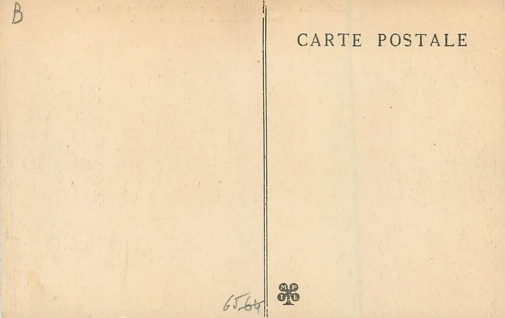 Die Pyrenäen — Der gave vom Pont de Pescadère aus gesehen — Route von LUZ nach PIERREFITTE - Rückseite