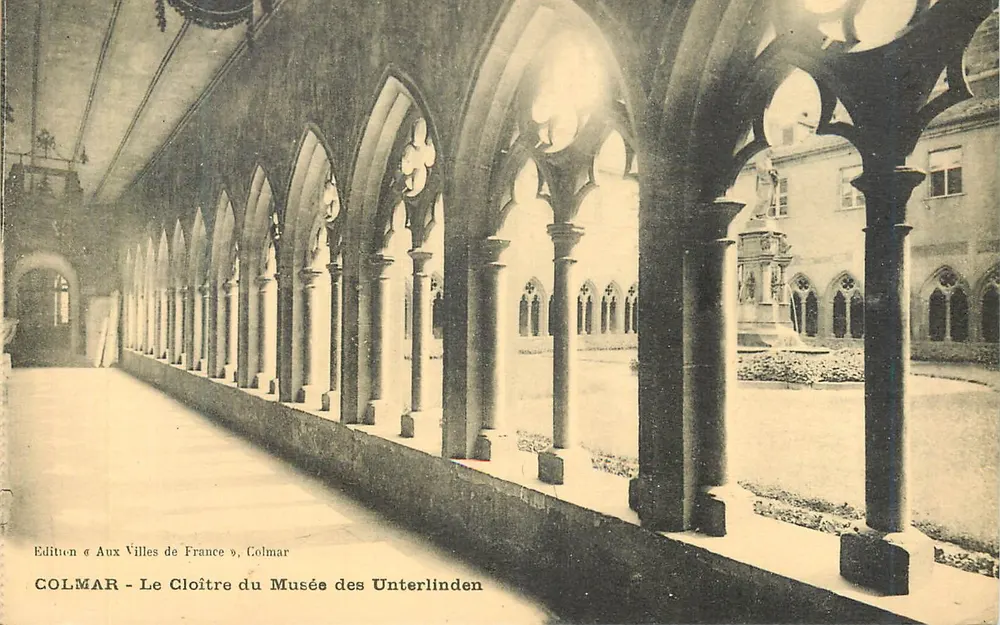 Colmar - O Cloître do Museu Unterlinden — Edição « Aux Villes de France » - Frente