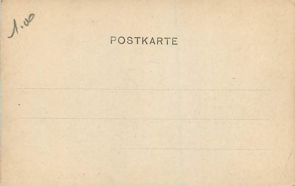 Estrasburgo — Novo prédio postal — editor não identificado - Verso