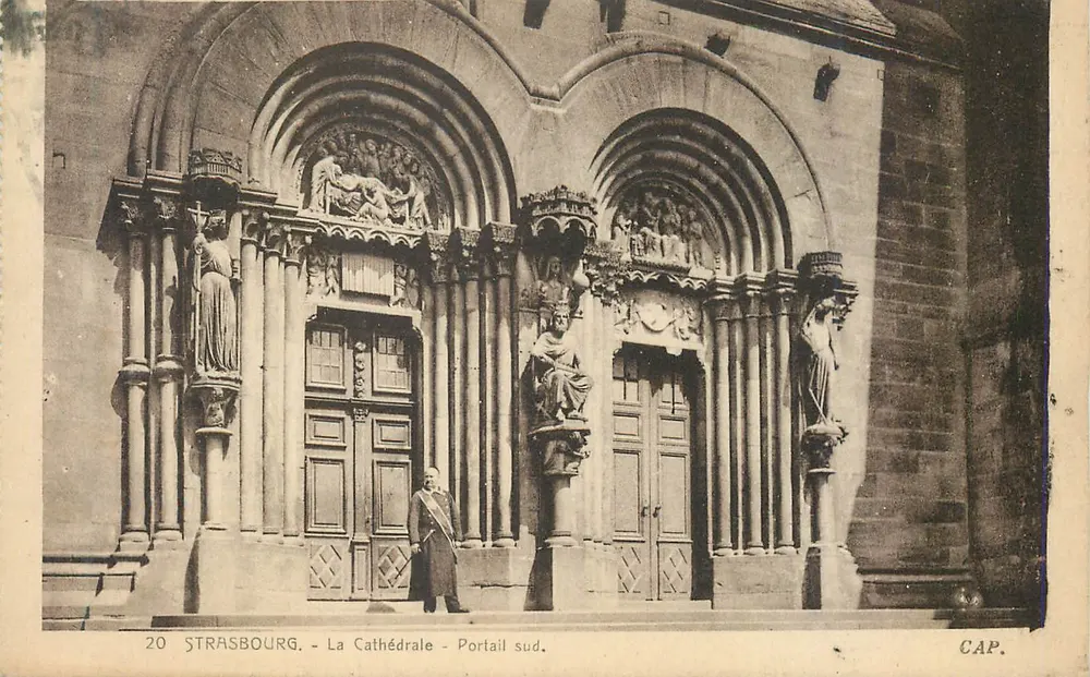 Strasbourg - La Cathédrale - Portail sud — CAP. n°20 - Recto