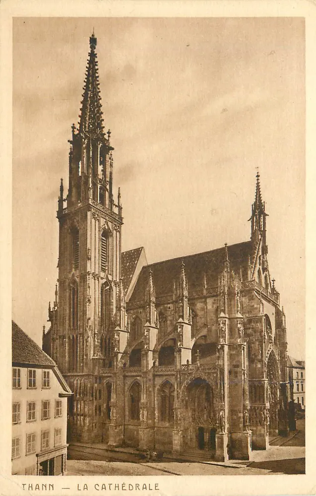 Thann — Katedra — Braun & Cie, Dornach - Awers