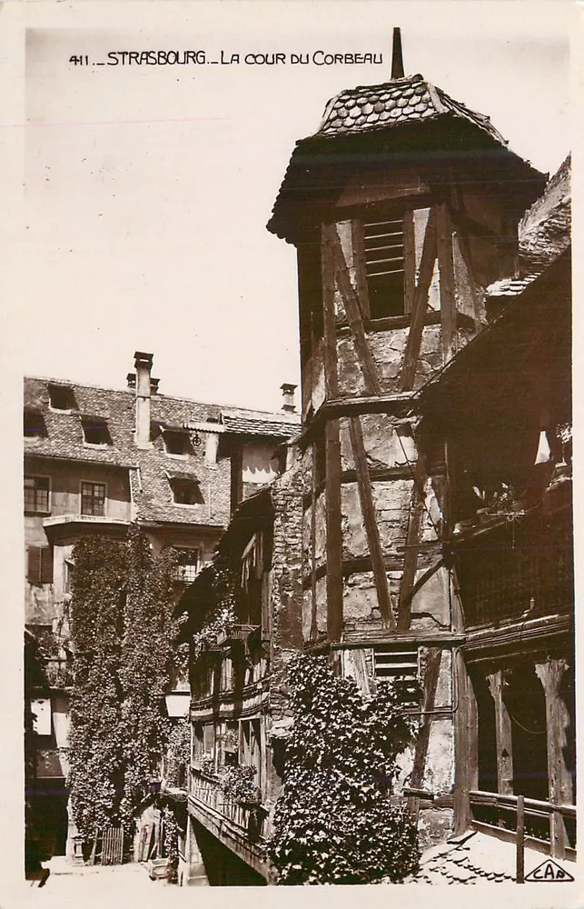 Estrasburgo — A cour do Corvo — C.A.P. n°411 - Frente