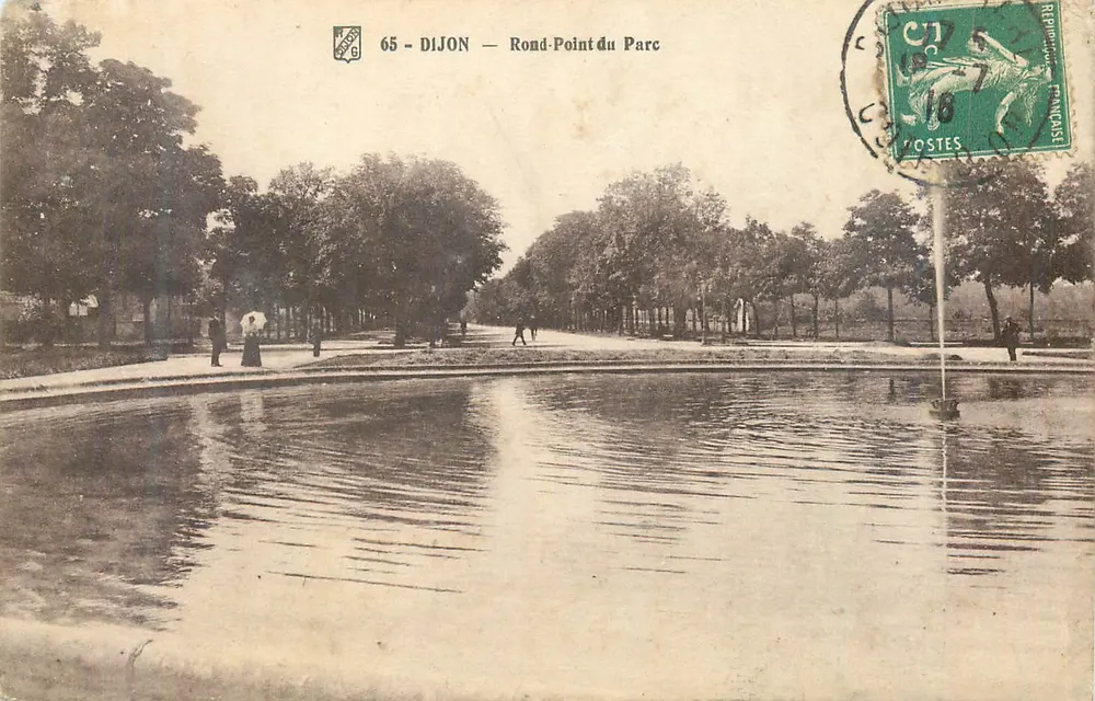 Dijon — Rond-Point du Parc — editor Dijon, n°65 - Frente