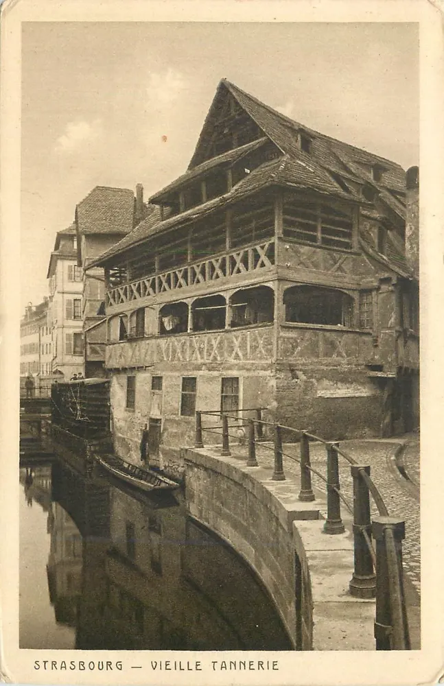Strasburg — Stara Tannery — Braun & Cie, Dornach - Awers