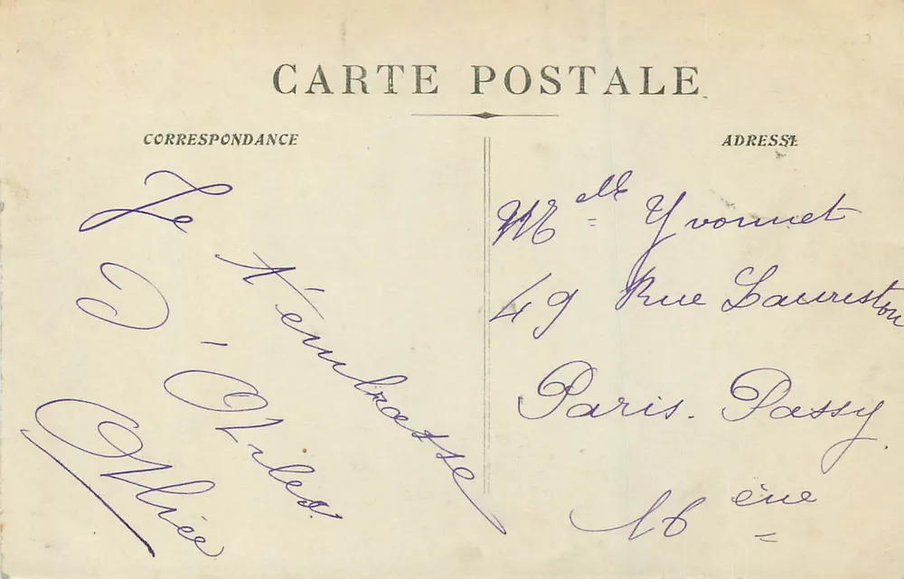 Arles - O Teatro Antigo — 1838 — Editor não identificado - Verso
