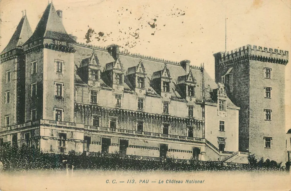 Pau — O Castelo Nacional — C.C. 113 - Frente