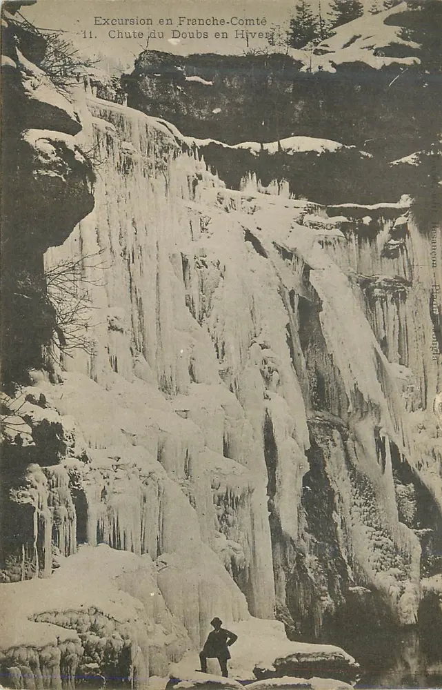 Cachoeira do Doubs no Inverno — Excursão na Franche-Comté — Planum, n°11 - Frente