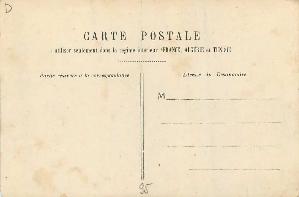 Enghien-les-Bains — Das Casino und der See — H. L. - Rückseite