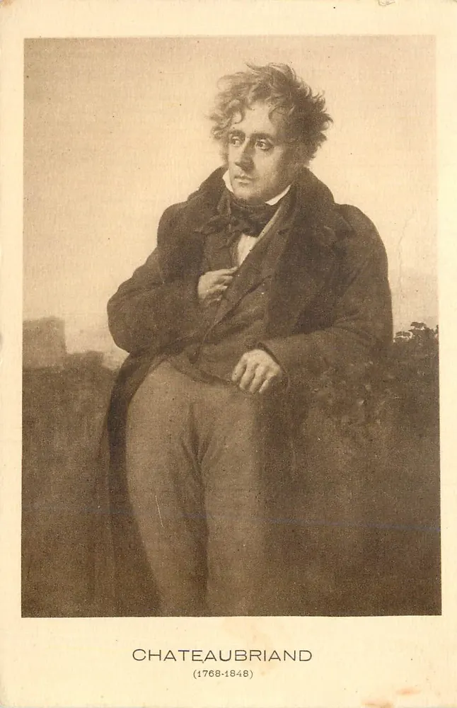 Chateaubriand — Portrait — Braun & Cie, Paris, 18799 - Vorderseite