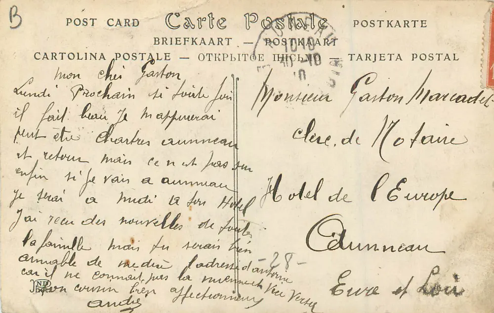 Chartres — Katedra — ND. Fot. - Rewers