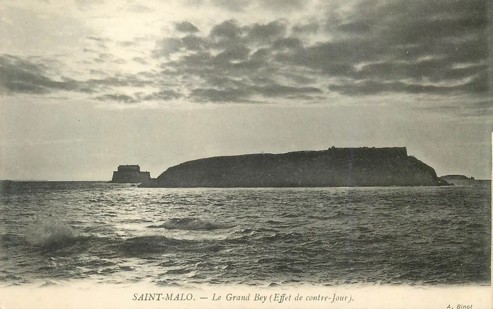 Saint-Malo — Le Grand Bey (Effet de contre-jour) — A. Binot - Vorderseite