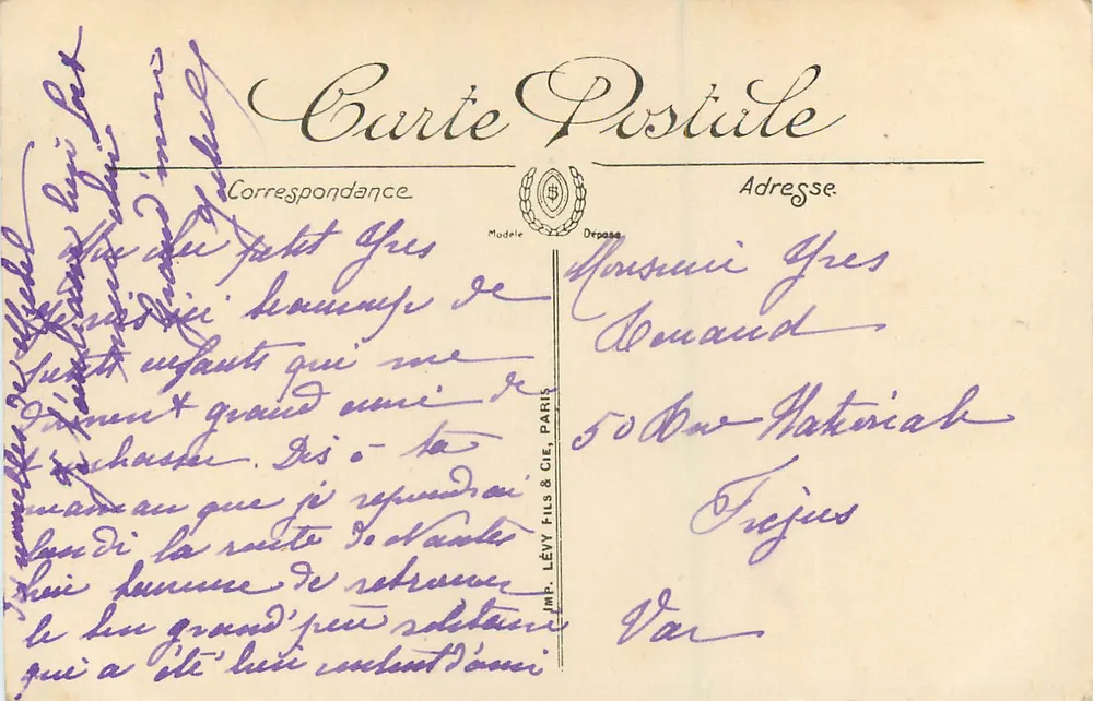 Saint-Brieuc — O Viaduto do Souzain — LL. — N° 64 - Verso