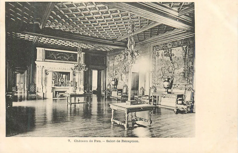 Castelo de Pau — Salão de Recepção — n°7 - Frente
