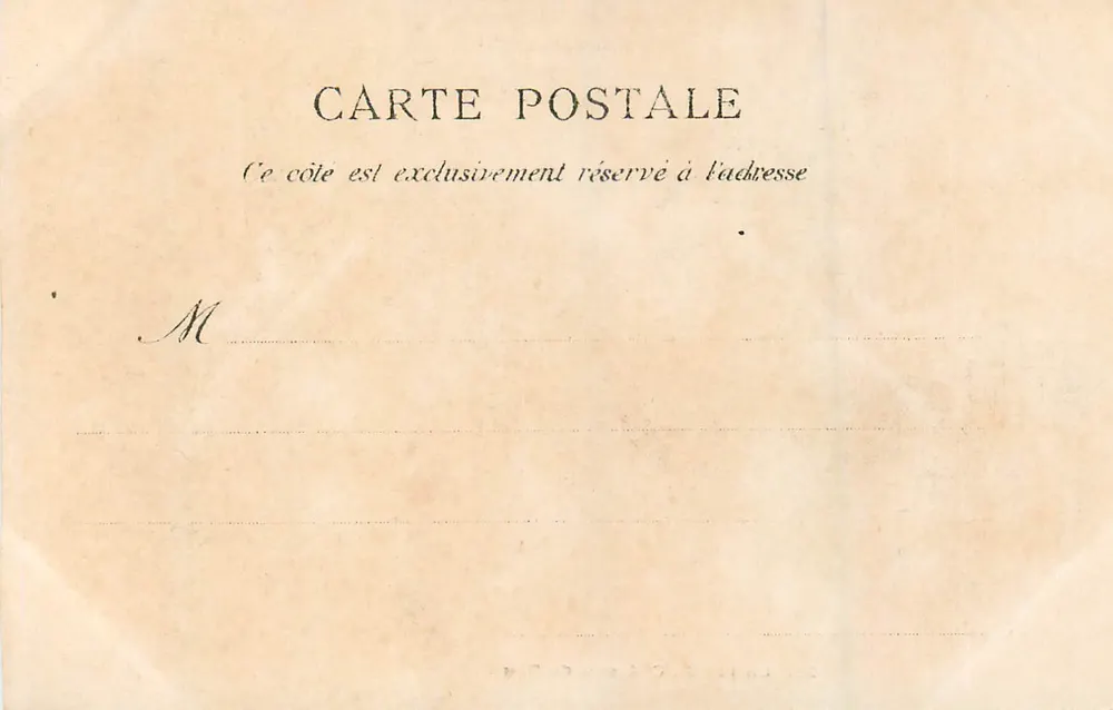 Entrada do Castelo de Pau — vista do portal e das torres — editor não identificado, n° 21 - Verso