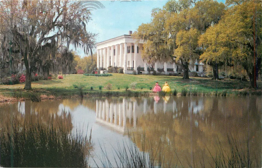 Greenwood Plantation — Louisiana — editor Mirro-Krome, n° GLR-504 - Frente