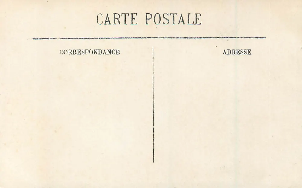Lourdes — L'Ange à l'Entrée du Calvaire — LL, n° 283 - Verso