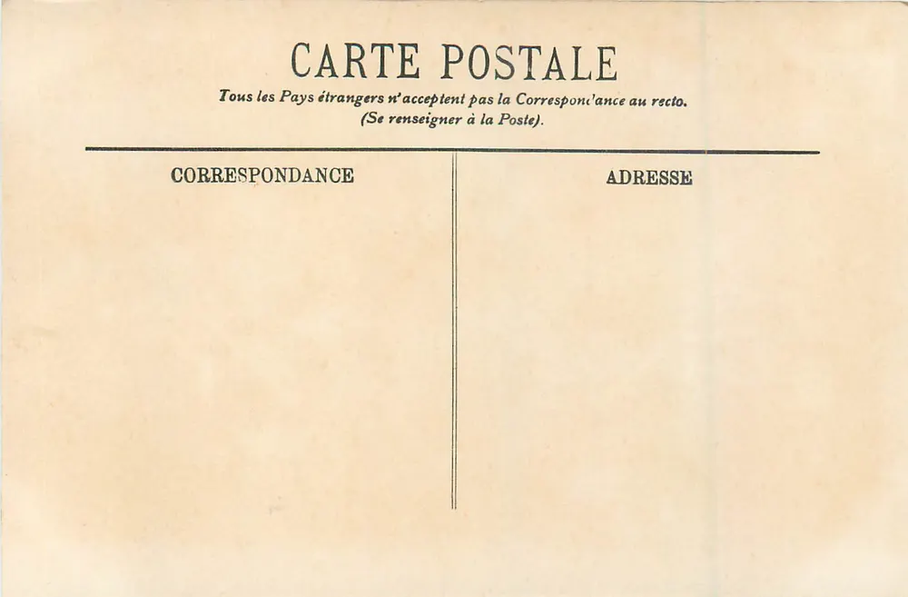 Lourdes — Vista para o Castelo — LL. - Verso