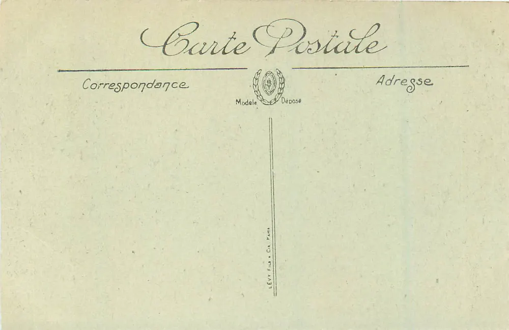 Lourdes — De Vallei van de Gave — LL. n° 254 - Achterkant