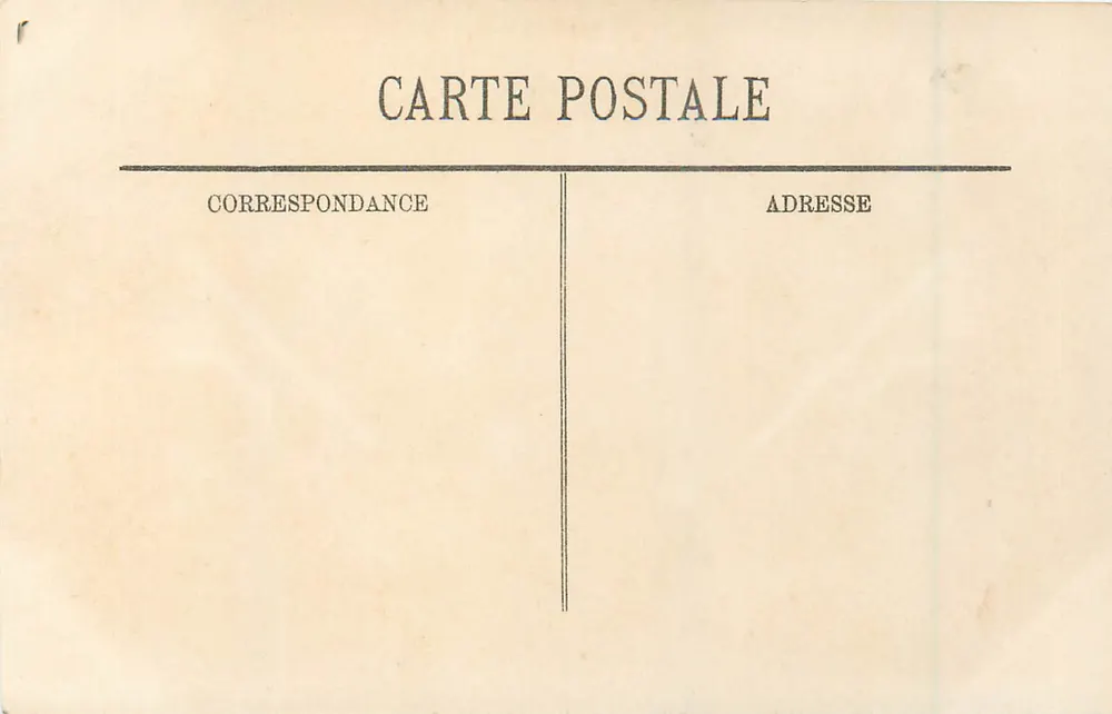Lourdes — Le Château et les Montagnes — LL. — N°15 - Verso