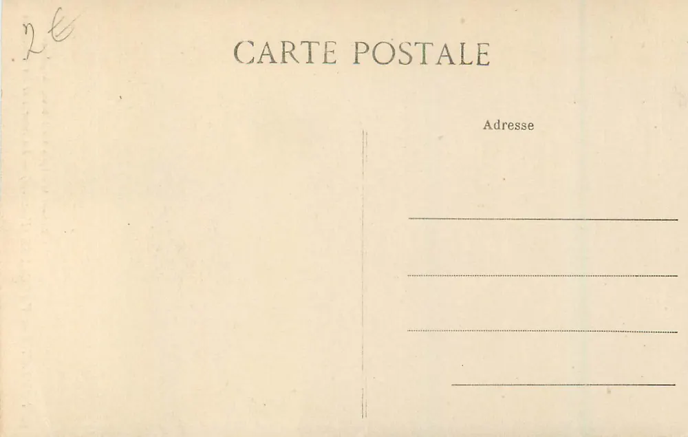 Fontaine de Vaucluse — La Source et les Cascades — Editions Artistiques Yve J. Brun, Carpentras - Verso