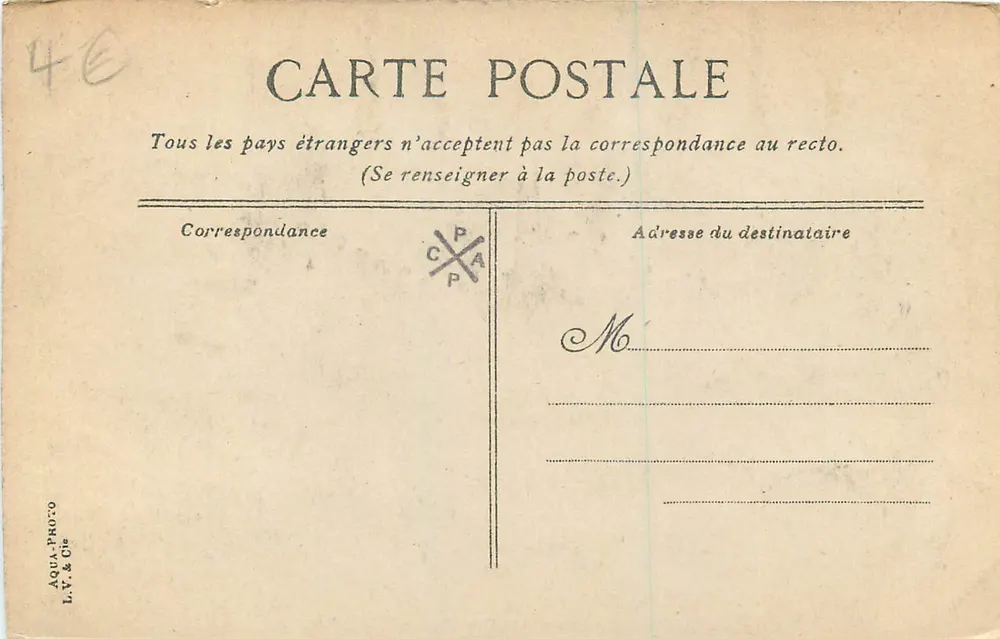 Valência. Fonte Monumental — editor L.V.A. & Cie, n°17 - Verso