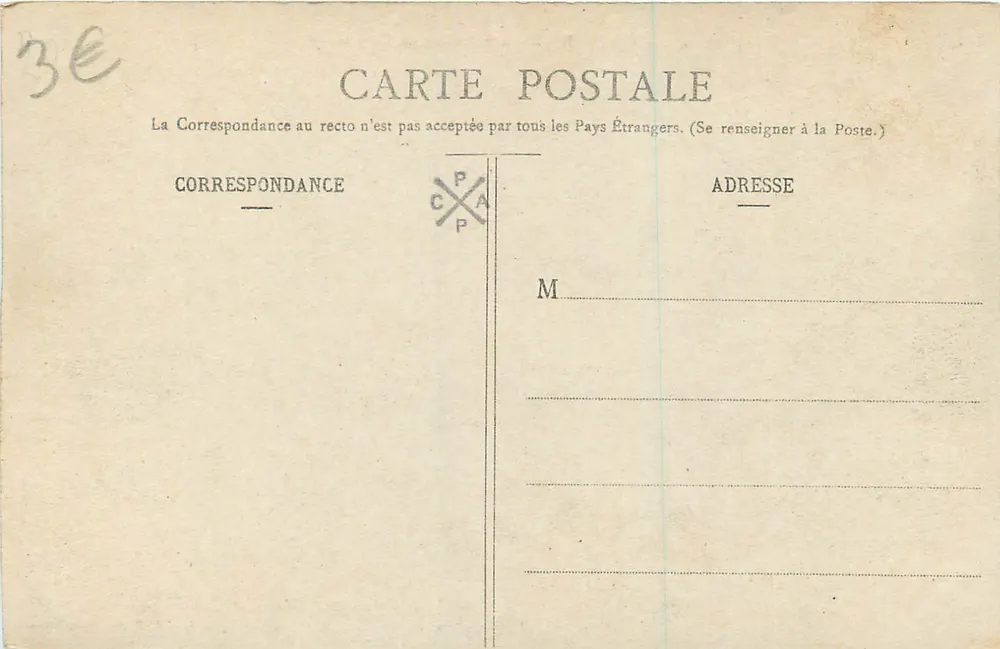 Valence - Sur le Belvédère du Parc Jouvet — Collection P. Puyrouze, Valence, n° 471 - Verso