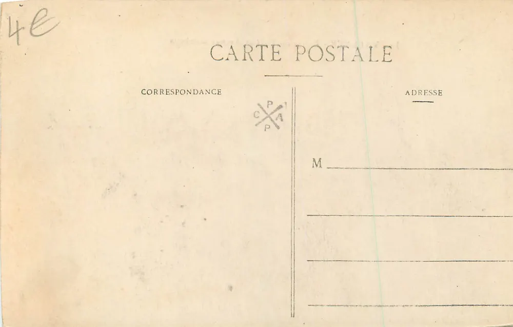Valence - Entrée du Pont et Avenue Gambetta — éditeur inconnu, n° 36 - Verso