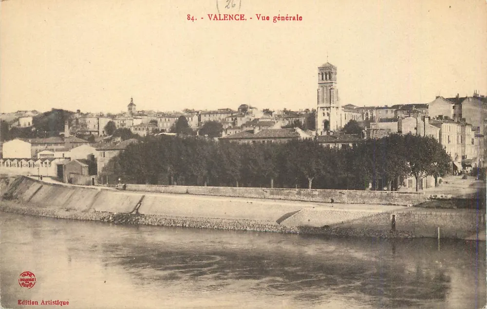 Valence - Vista geral — Edição Artística, n° 84 - Frente